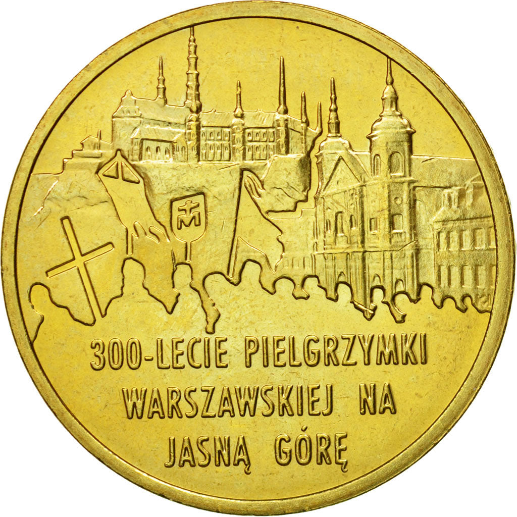 Coin, Poland, 2 Zlote, 2011, Warsaw, MS(63), Brass, KM:784