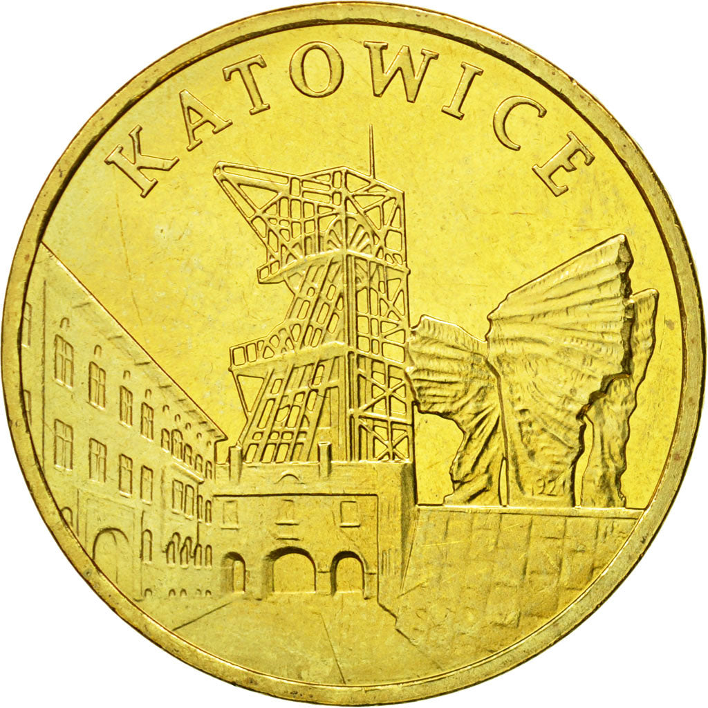 Coin, Poland, 2 Zlote, 2011, Warsaw, MS(63), Brass, KM:789