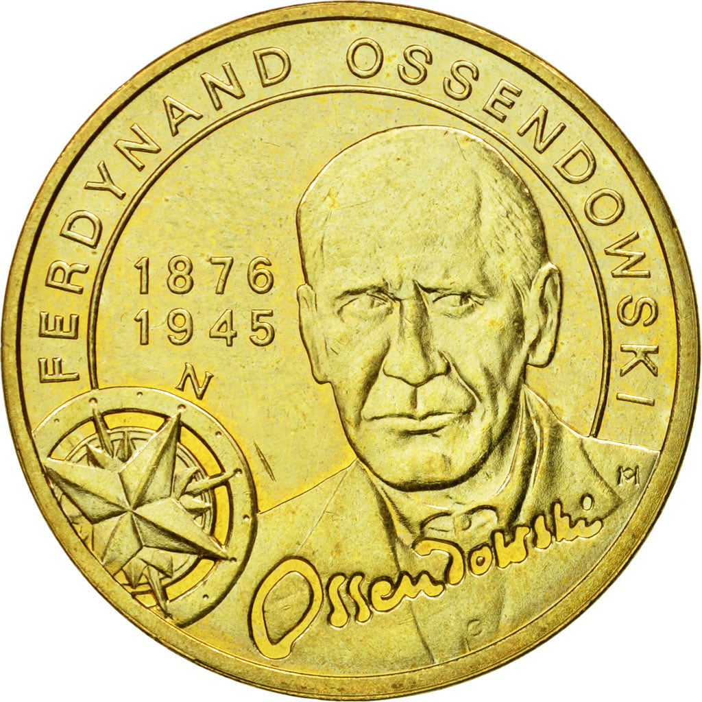 Coin, Poland, 2 Zlote, 2011, Warsaw, MS(63), Brass, KM:797