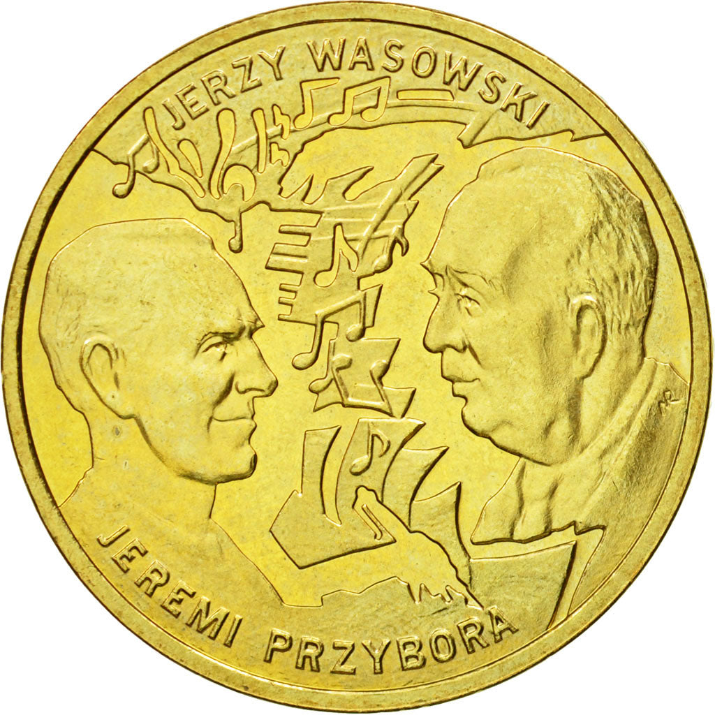Coin, Poland, 2 Zlote, 2011, Warsaw, MS(63), Brass, KM:801