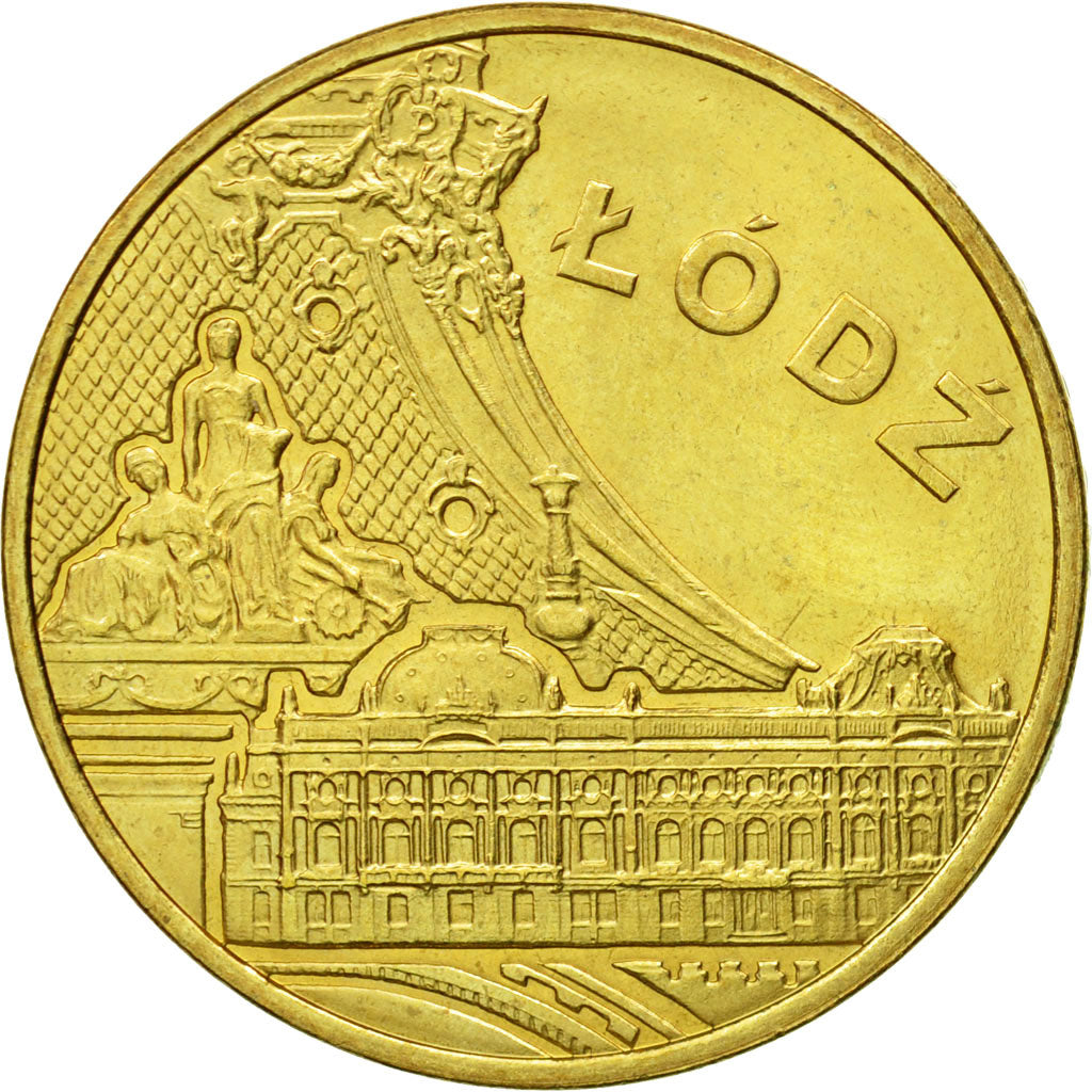 Coin, Poland, 2 Zlote, 2011, Warsaw, MS(63), Brass, KM:804