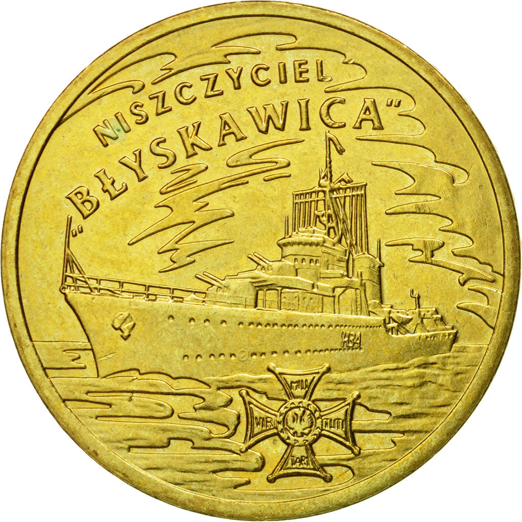 Coin, Poland, 2 Zlote, 2012, Warsaw, MS(63), Brass, KM:820