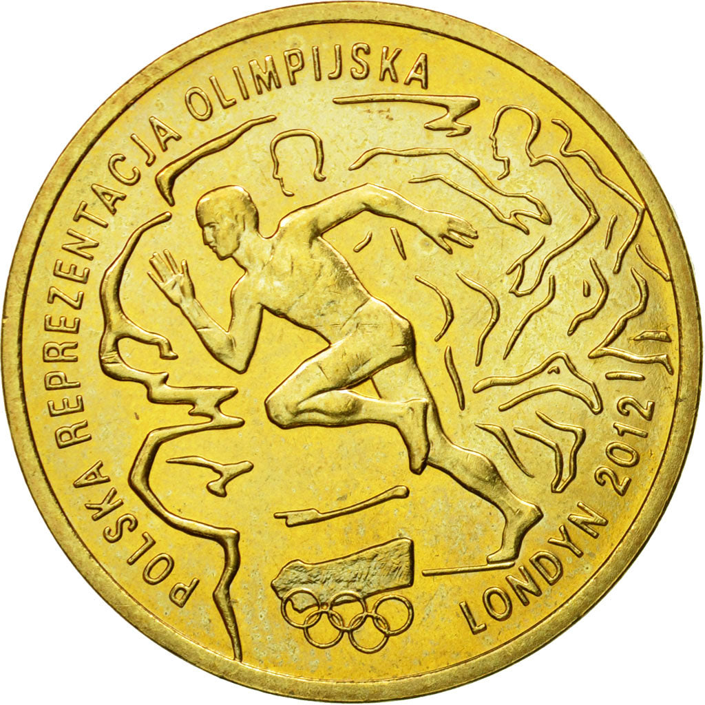 Coin, Poland, 2 Zlote, 2012, Warsaw, MS(63), Brass, KM:832