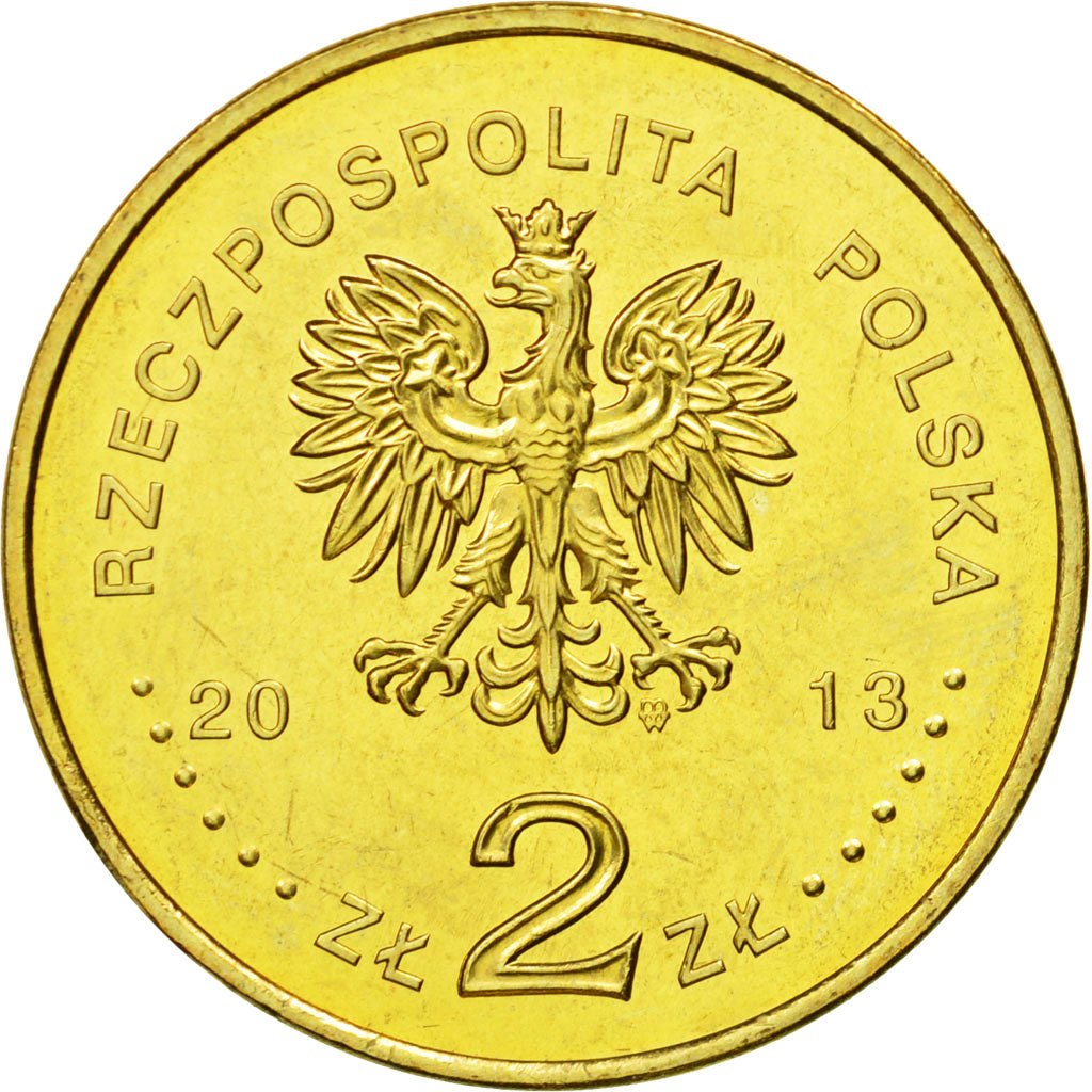 Monnaie, Pologne, 2 Zlotych, 2013, Warsaw, SPL, Copper-Aluminum-Nickel, KM:856