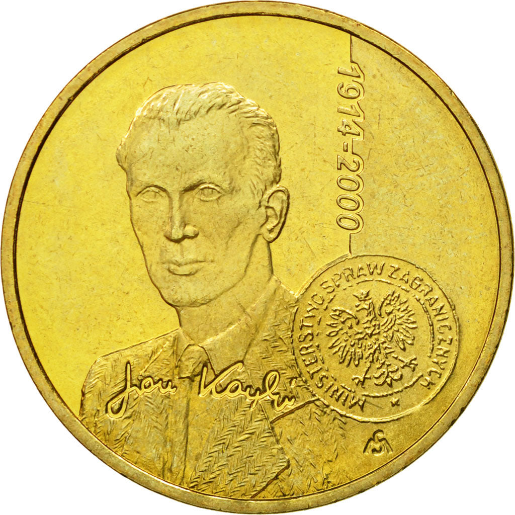 Moneta, Polonia, 2 Zlote, 2014, Warsaw, SPL, Rame-alluminio, KM:901