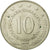 Moneda, Yugoslavia, 10 Dinara, 1978, EBC, Cobre - níquel, KM:62
