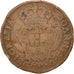 Munten, Portugal, Jo, 10 Reis, X; 1/2 Vinten, 1743, FR+, Koper, KM:227