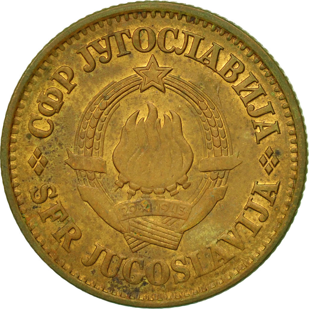 Coin, Yugoslavia, 20 Para, 1980, EF(40-45), Brass, KM:45