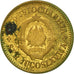 Coin, Yugoslavia, 10 Para, 1981, AU(50-53), Brass, KM:44