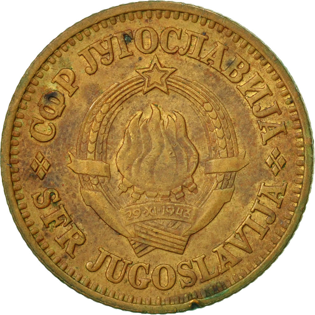 Coin, Yugoslavia, 10 Para, 1979, EF(40-45), Brass, KM:44