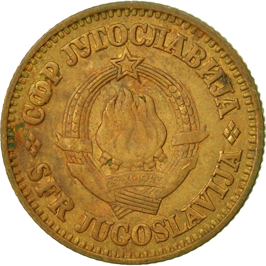 Coin, Yugoslavia, 10 Para, 1976, EF(40-45), Brass, KM:44