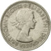 Moneda, Gran Bretaña, Elizabeth II, Shilling, 1953, MBC, Cobre - níquel
