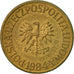 Moneta, Polonia, 5 Zlotych, 1984, Warsaw, BB, Ottone, KM:81.1