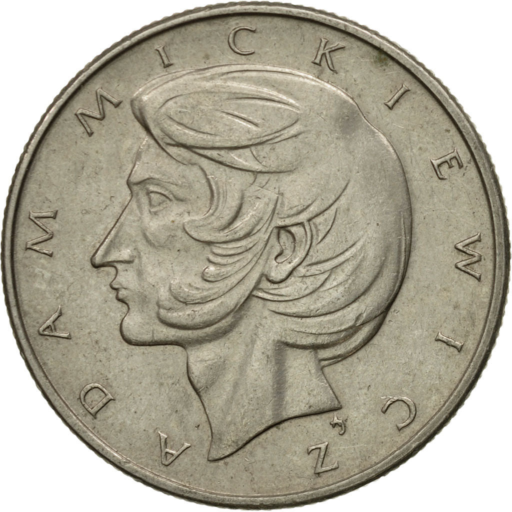 Moneta, Polonia, 10 Zlotych, 1976, Warsaw, BB, Rame-nichel, KM:74