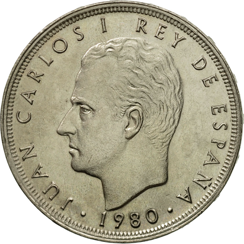 Monnaie, Espagne, Juan Carlos I, 25 Pesetas, 1980, SPL, Copper-nickel, KM:818