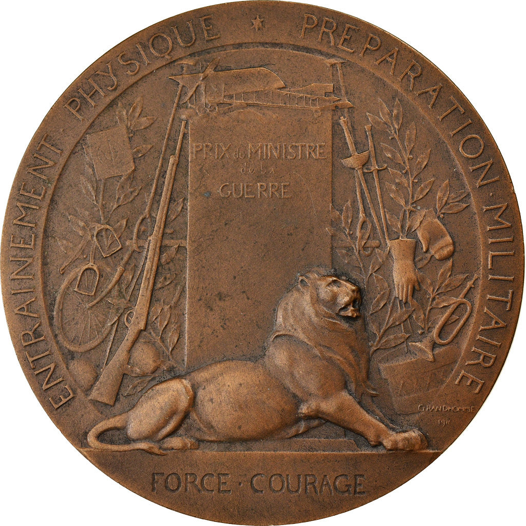 France, Médaille, Préparation Militaire, Prix du Ministre de la Guerre