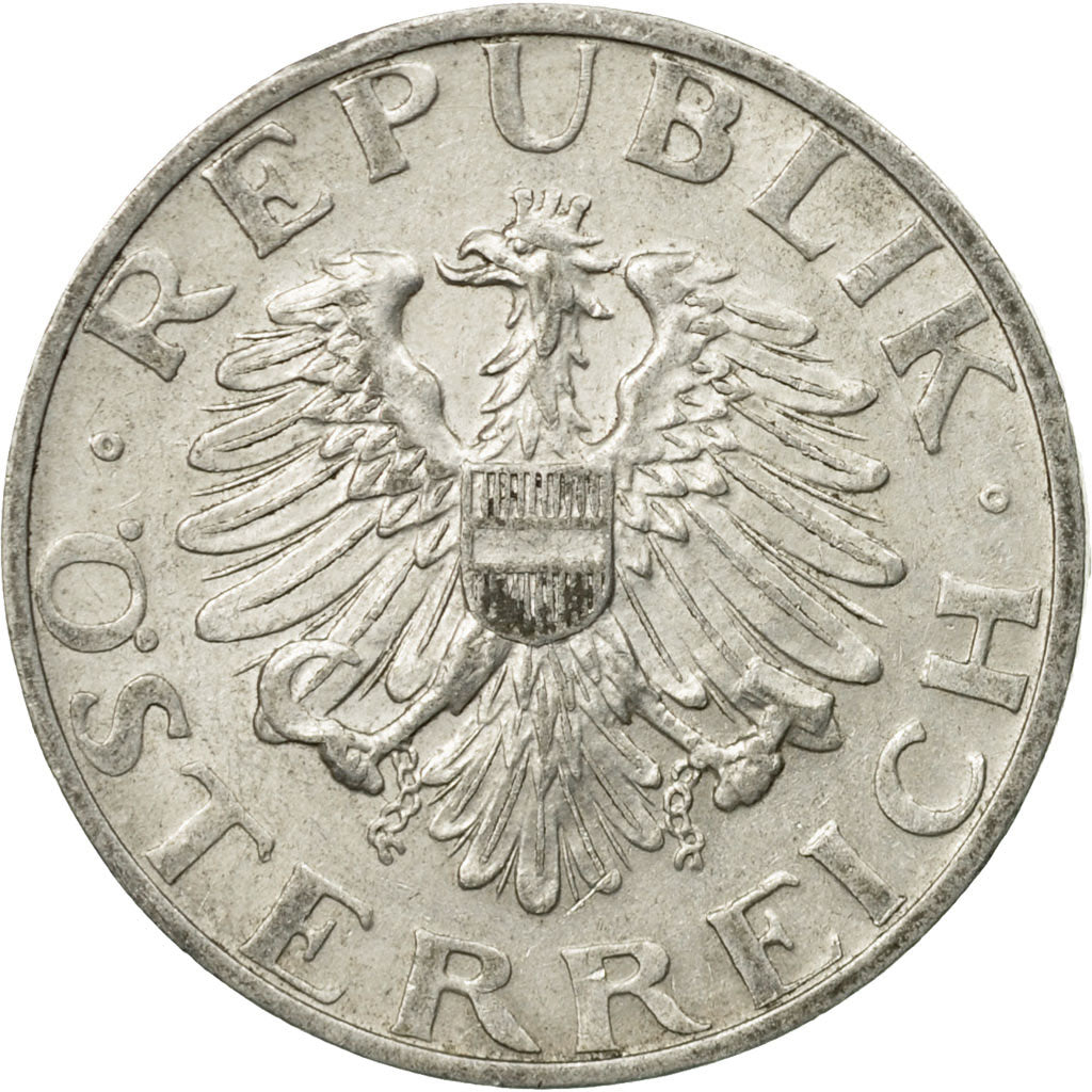 Coin, Austria, 2 Schilling, 1947, EF(40-45), Aluminum, KM:2872