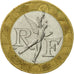 Moneta, Francja, Génie, 10 Francs, 1989, Paris, EF(40-45), Bimetaliczny