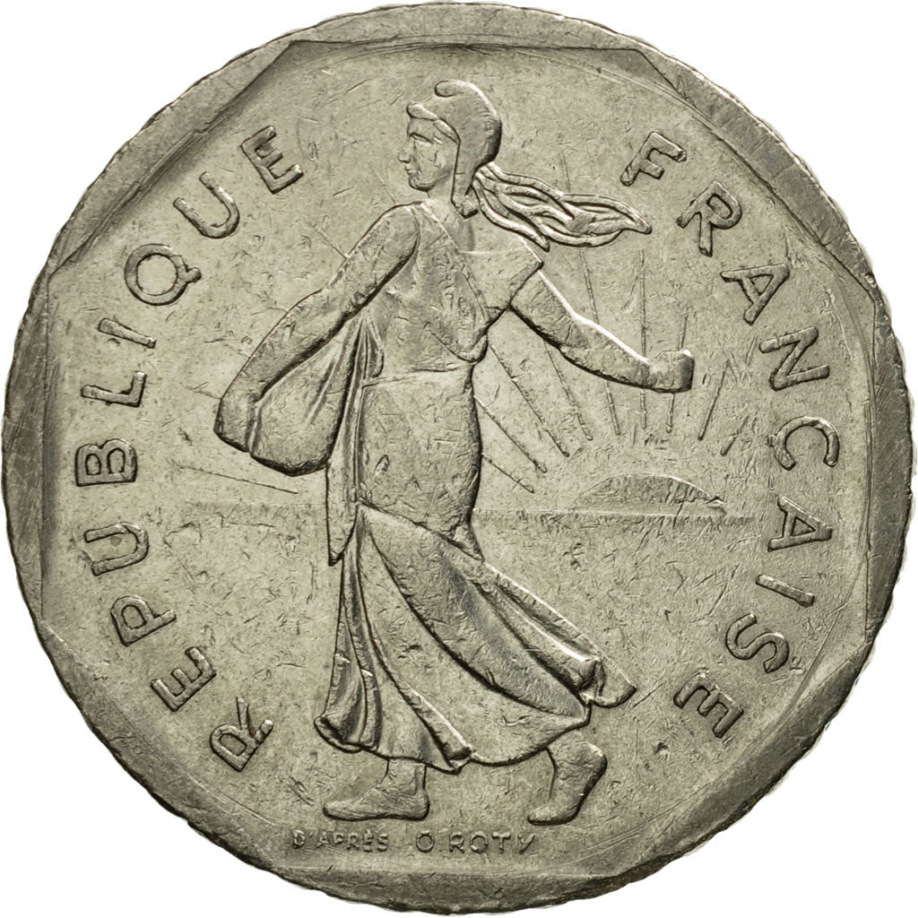 Coin, France, Semeuse, 2 Francs, 1979, Paris, EF(40-45), Nickel, KM:942.1