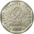 Moneta, Francja, Jean Moulin, 2 Francs, 1993, Paris, EF(40-45), Nikiel, KM:1062