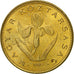 Coin, Hungary, 20 Forint, 1995, Budapest, AU(55-58), Nickel-brass, KM:696