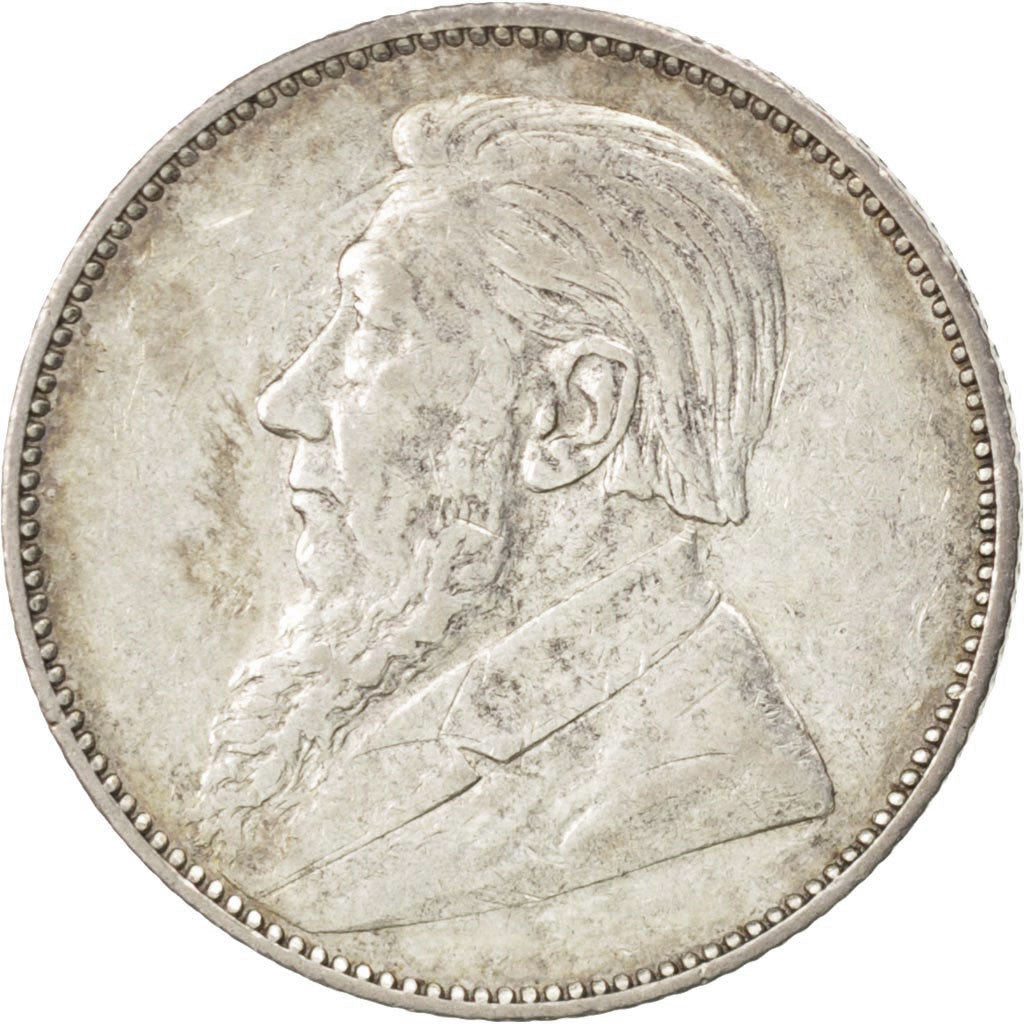 Monnaie, Afrique du Sud, Shilling, 1897, TTB+, Argent, KM:5