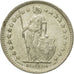 Coin, Switzerland, 1/2 Franc, 1958, Bern, EF(40-45), Silver, KM:23
