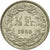 Münze, Schweiz, 1/2 Franc, 1958, Bern, SS, Silber, KM:23