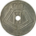 Coin, Belgium, 25 Centimes, 1944, EF(40-45), Zinc, KM:132