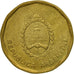 Coin, Argentina, 10 Centavos, 1986, EF(40-45), Brass, KM:98
