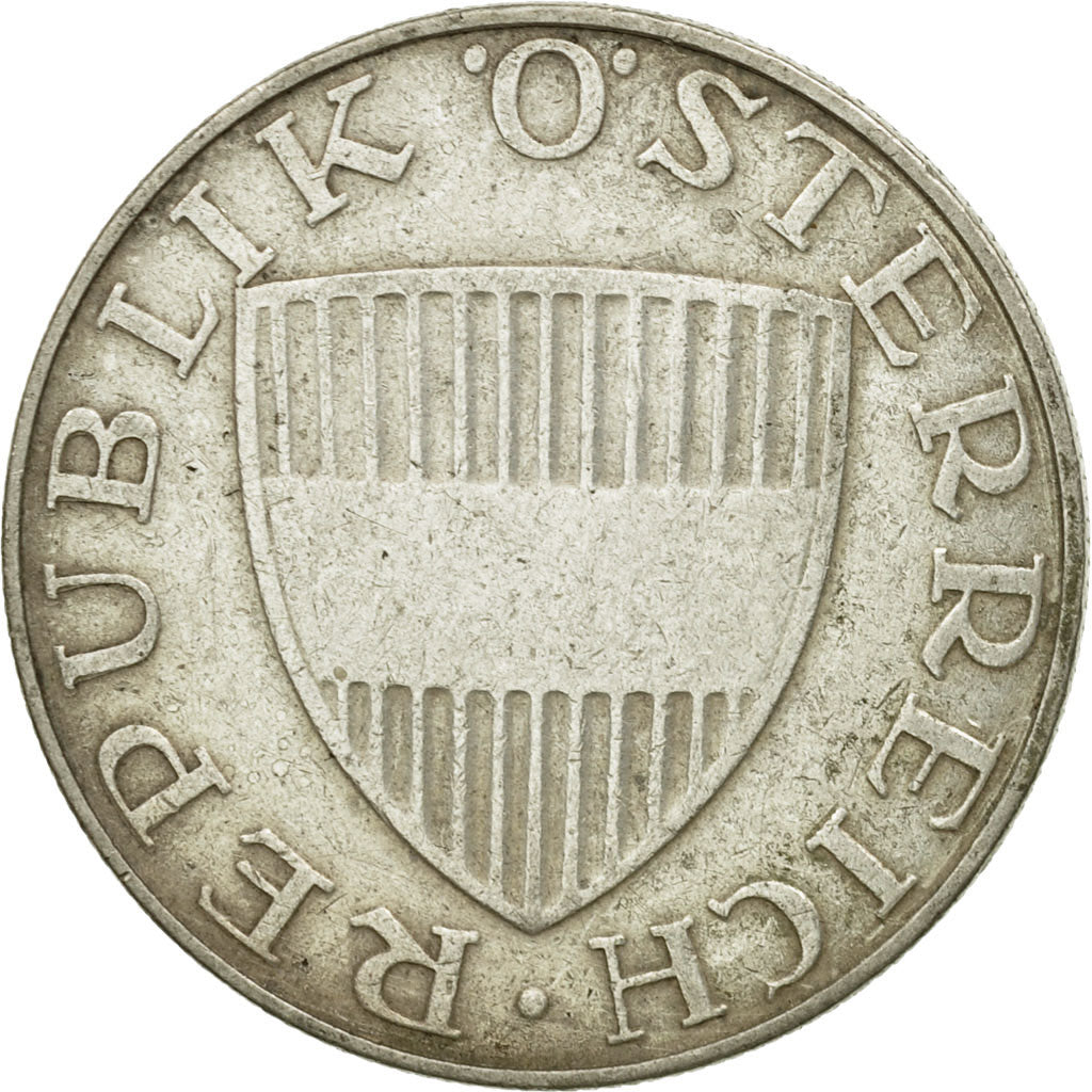 Coin, Austria, 10 Schilling, 1958, EF(40-45), Silver, KM:2882