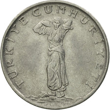 Coin, Turkey, 25 Kurus, 1964, EF(40-45), Stainless Steel, KM:892.2