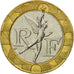 Moneta, Francia, Génie, 10 Francs, 1988, Paris, BB, Bi-metallico, KM:964.1