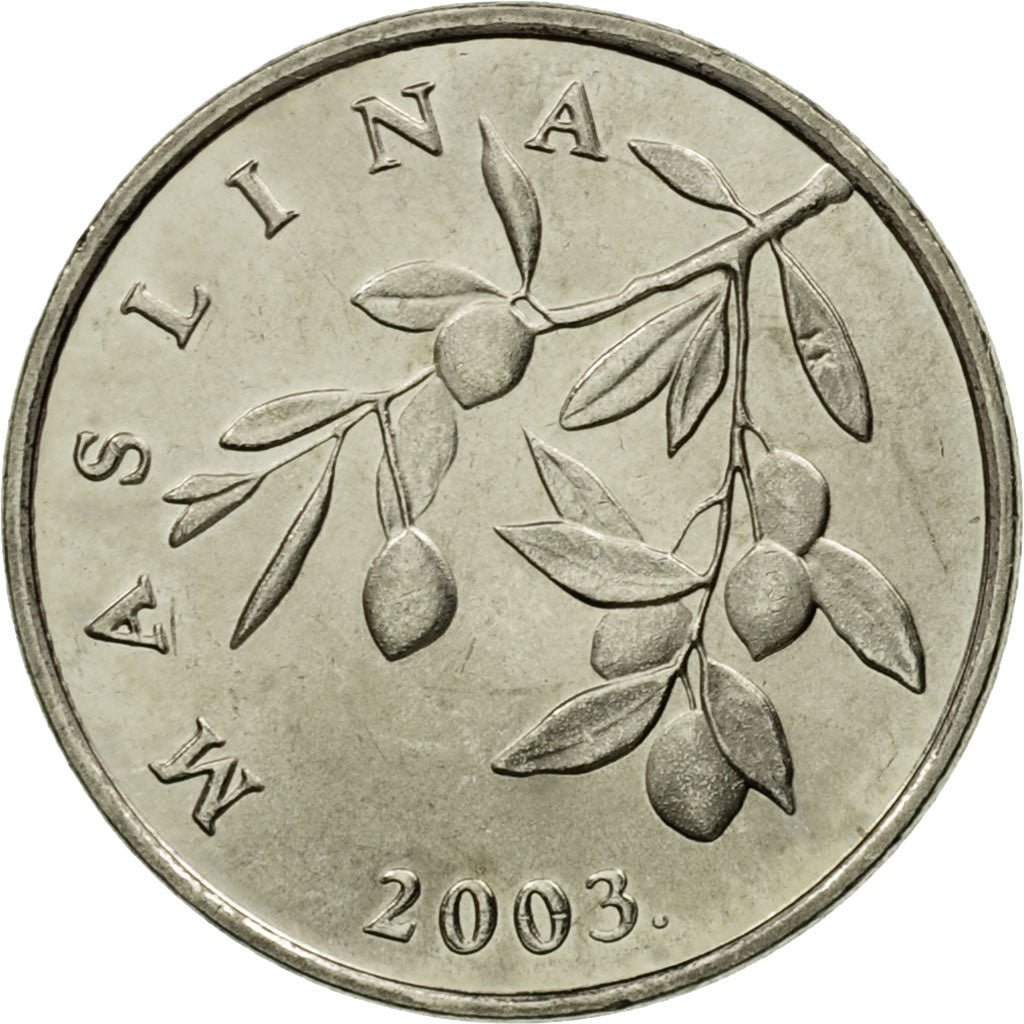 Coin, Croatia, 20 Lipa, 2003, EF(40-45), Nickel plated steel, KM:7