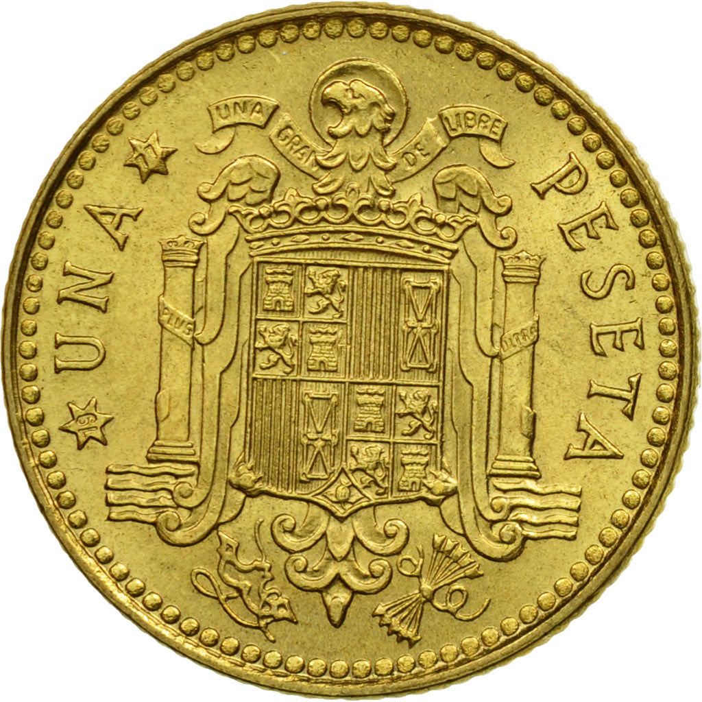 Münze, Spanien, Juan Carlos I, Peseta, 1977, SS, Aluminum-Bronze, KM:806