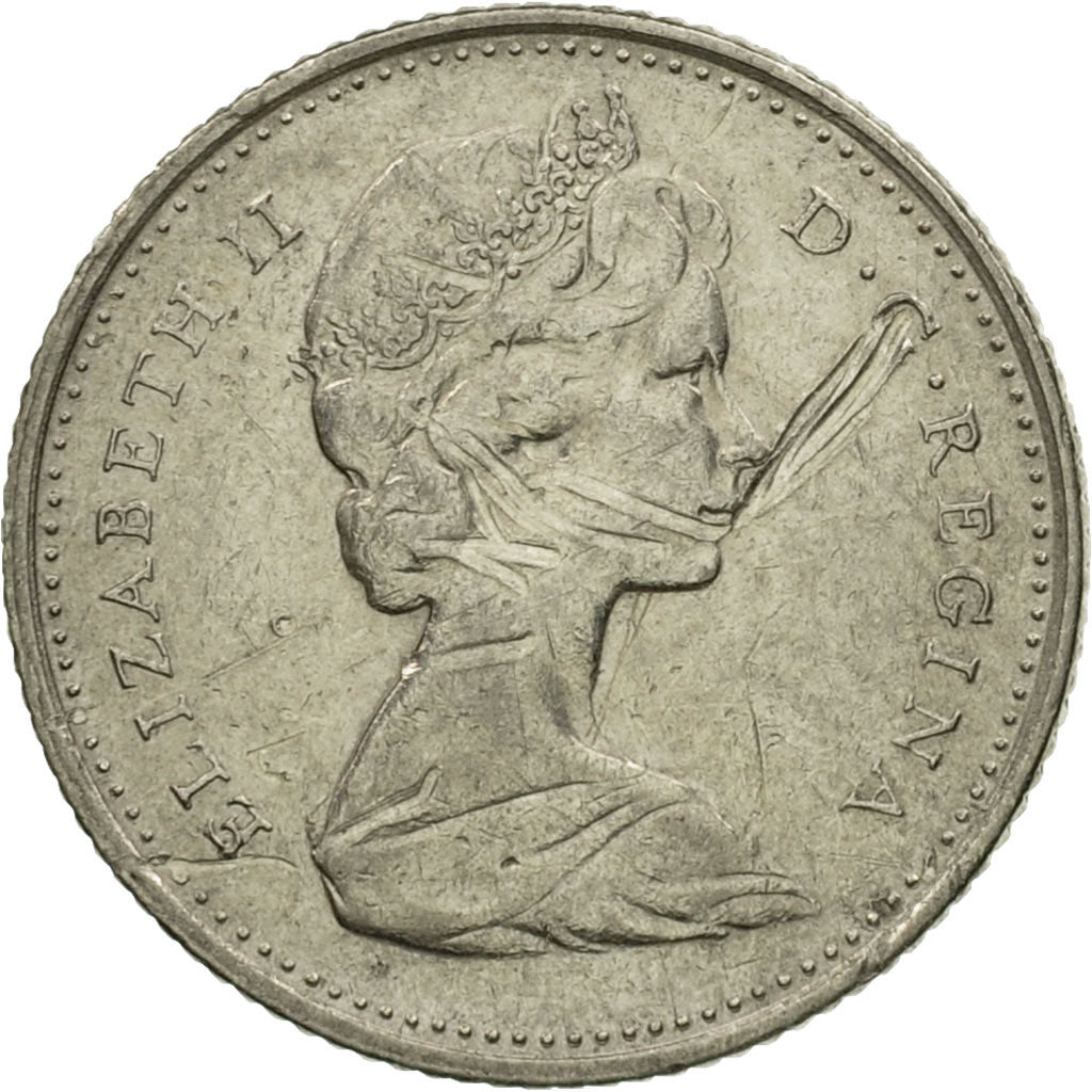 Monnaie, Canada, Elizabeth II, 10 Cents, 1974, Royal Canadian Mint, Ottawa, TTB