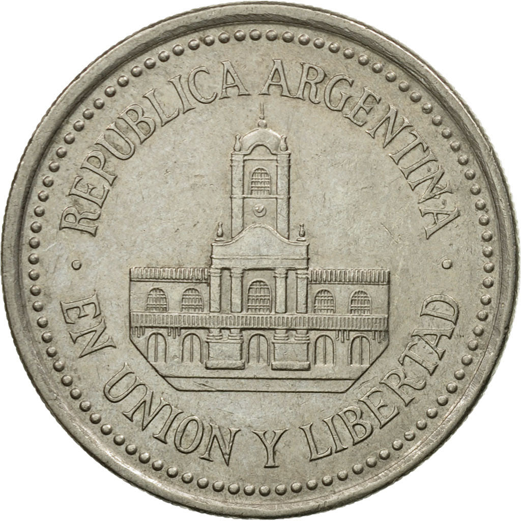 Münze, Argentinien, 25 Centavos, 1994, SS, Copper-nickel, KM:110a