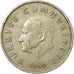 Münze, Türkei, 50000 Lira, 50 Bin Lira, 1999, SS, Copper-Nickel-Zinc, KM:1056