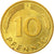 Moneta, GERMANIA - REPUBBLICA FEDERALE, 10 Pfennig, 1991, Stuttgart, BB, Acciaio