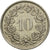 Moneda, Suiza, 10 Rappen, 1965, Bern, MBC, Cobre - níquel, KM:27