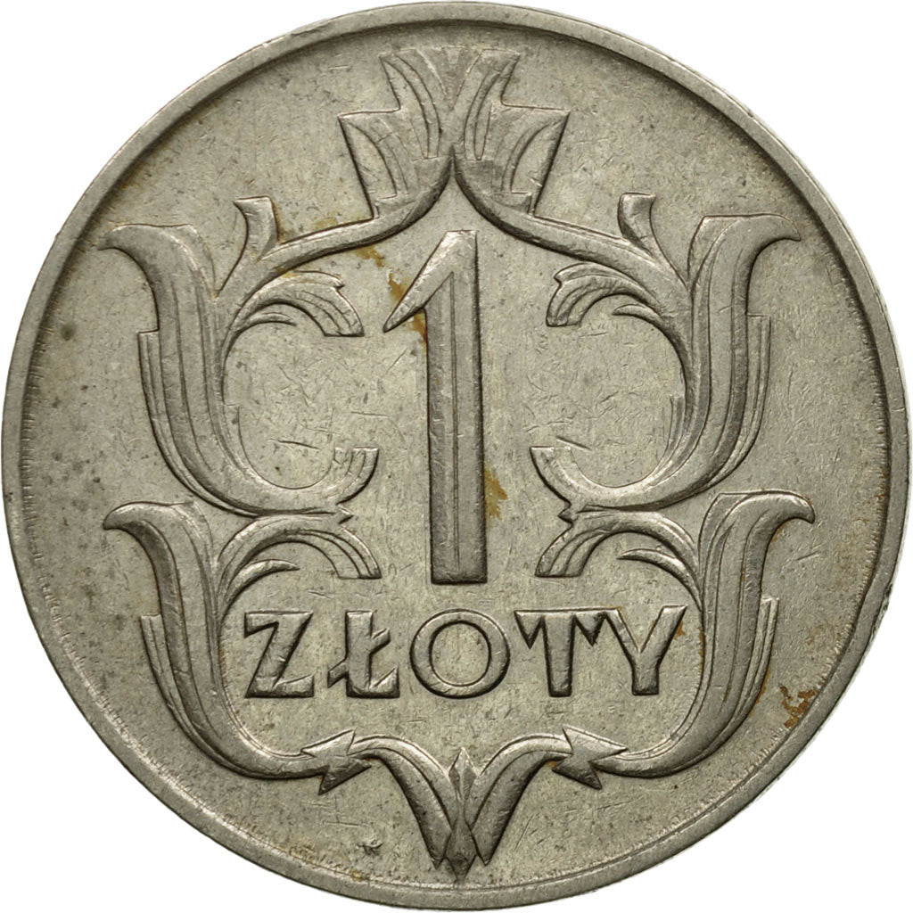 Coin, Poland, Zloty, 1929, Warsaw, EF(40-45), Nickel, KM:14