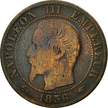 Coin, France, Napoleon III, Napoléon III, 5 Centimes, 1856, Paris, VF(30-35)