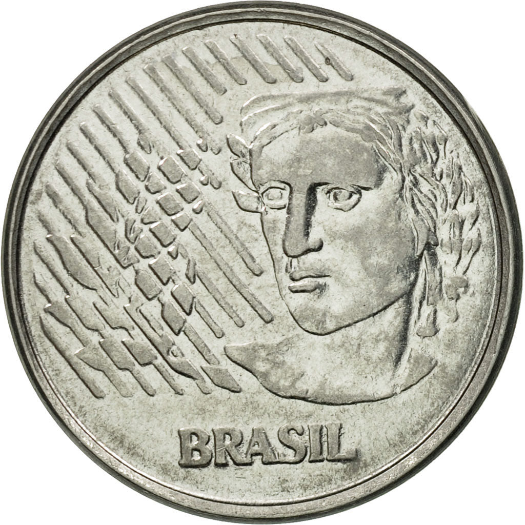 Monnaie, Brésil, 10 Centavos, 1994, SUP, Stainless Steel, KM:633