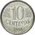 Monnaie, Brésil, 10 Centavos, 1994, SUP, Stainless Steel, KM:633
