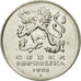 Münze, Tschechische Republik, 5 Korun, 1993, SS, Nickel plated steel, KM:8