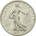 Moneda, Francia, Semeuse, Franc, 1909, Paris, MBC, Plata, KM:844.1, Gadoury:467