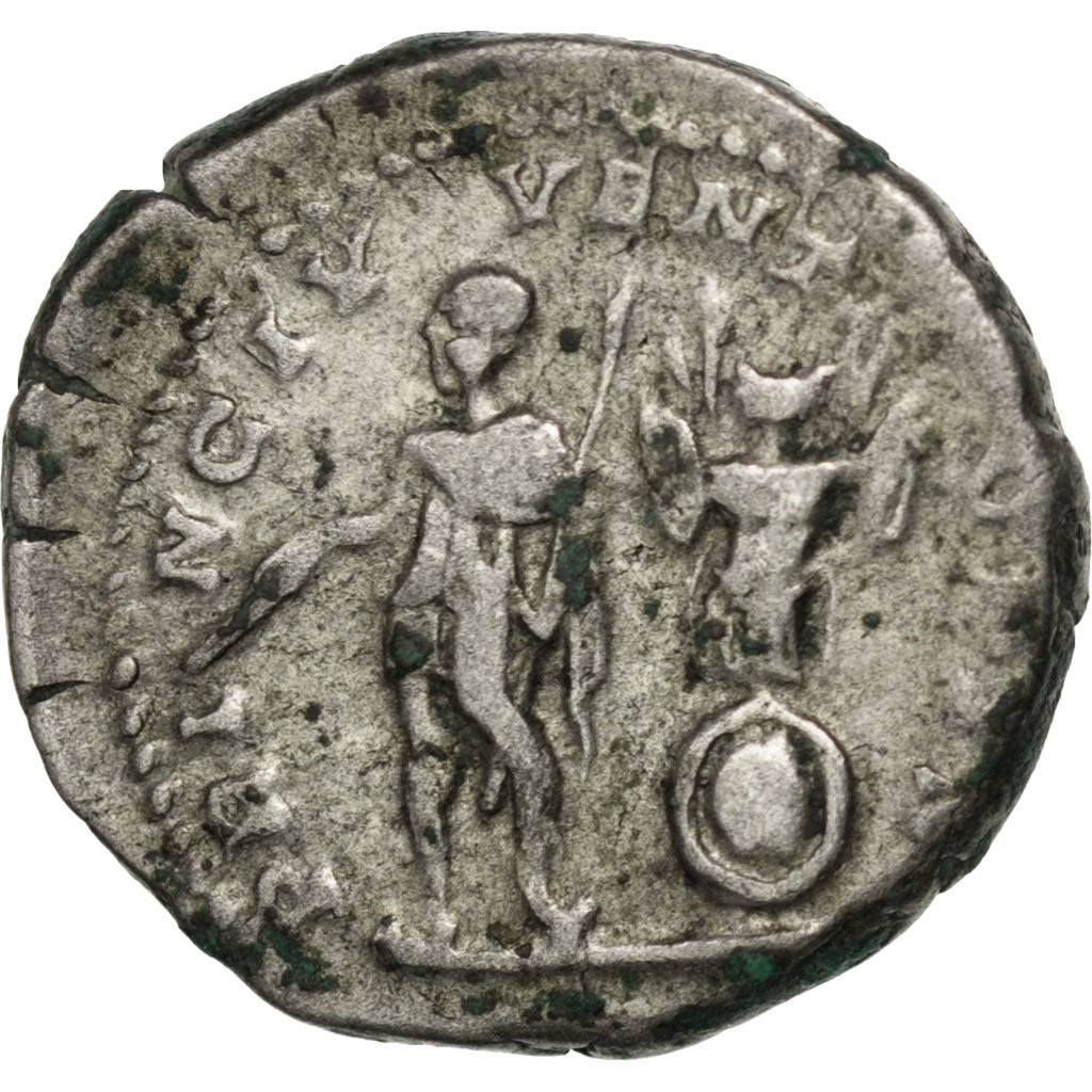 Coin, Geta, Denarius, Rome, AU(50-53), Silver, RIC:18