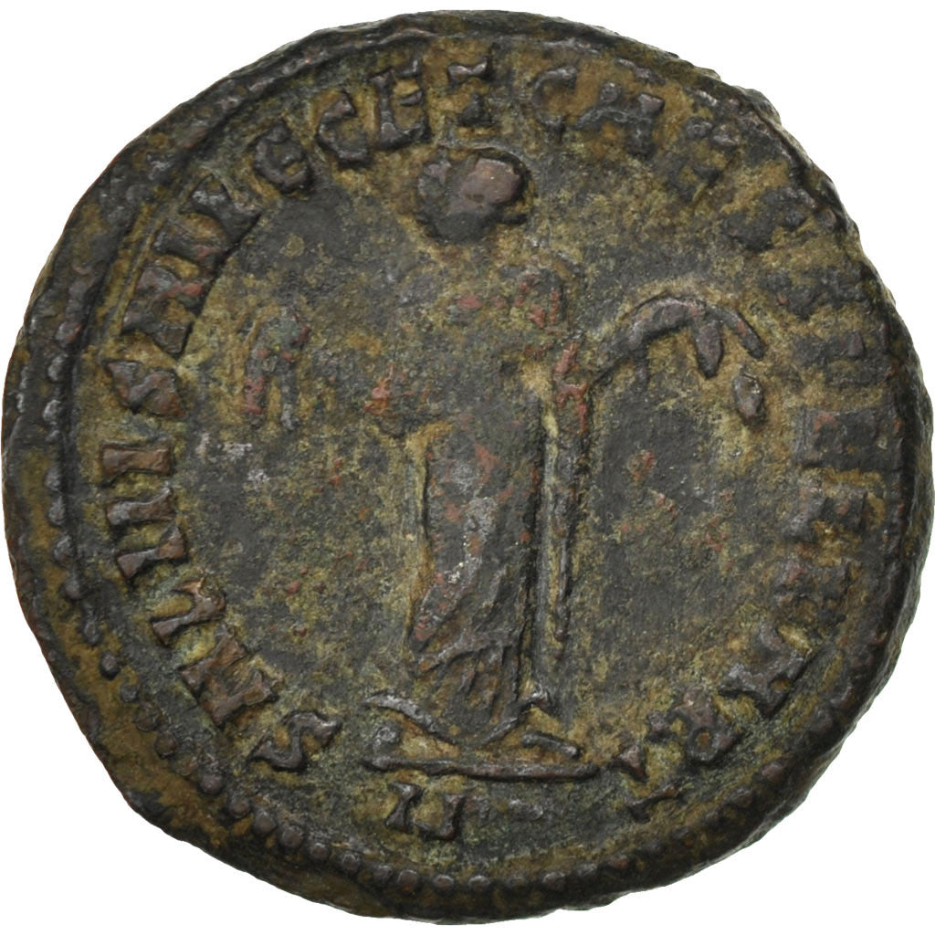 Coin, Galerius, Follis, Carthage, EF(40-45), Bronze, RIC:28b