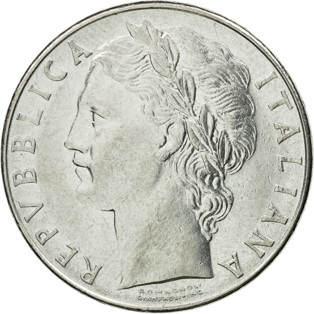Münze, Italien, 100 Lire, 1976, Rome, SS, Stainless Steel, KM:96.1
