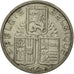 Moneda, Bélgica, 5 Francs, 5 Frank, 1939, MBC, Níquel, KM:117.2